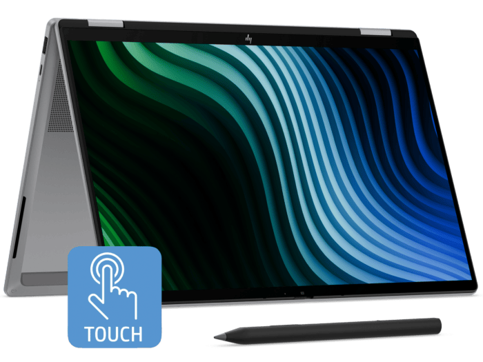 HP OmniBook X Flip 2-in-1 14 inch Laptop Next Gen AI 14-kb0045TU, Silver - 14" - Silver (D6GQ4PA)