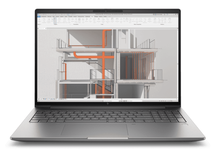 HP ZBook X 16 inch G1i Mobile Workstation PC, Silver - 16" - Silver (C2RR7PT) - Center facing