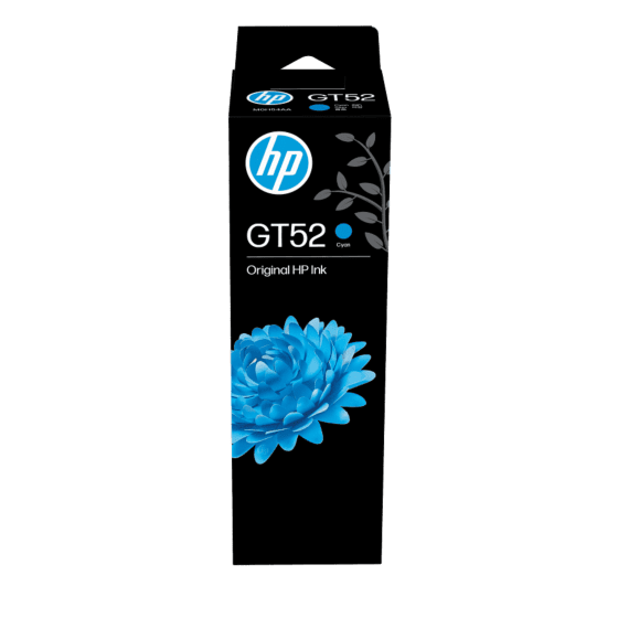 HP GT52 70-ml Cyan Original Ink Bottle (M0H54AA)