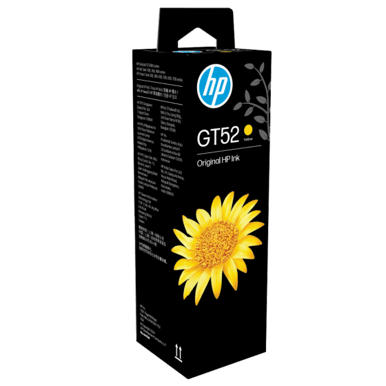 HP GT52 70-ml Yellow Original Ink Bottle (M0H56AA)