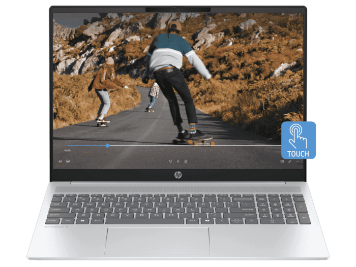 HP OmniBook 5 NGAI 16-ag1084AU - 16" - Glacier silver aluminum (C8BZ7PA)