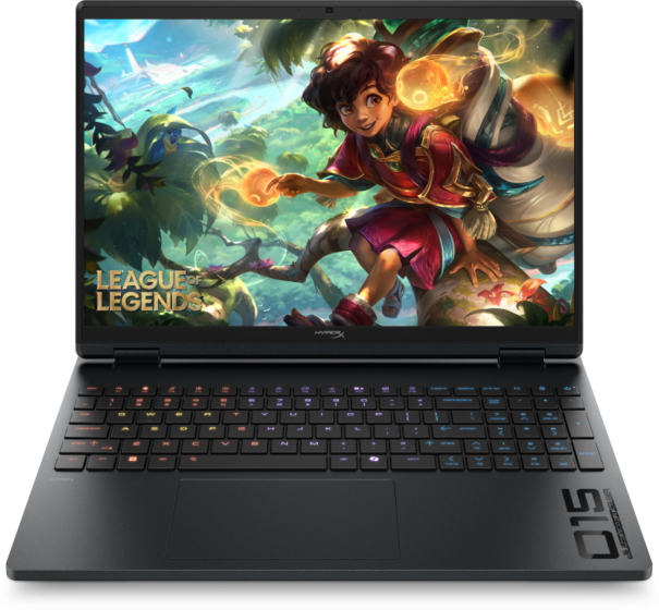 HyperX OMEN 15 inch Gaming Laptop PC 15-gb0114AX, Black - 15.3" - Black (D9TV9PA)