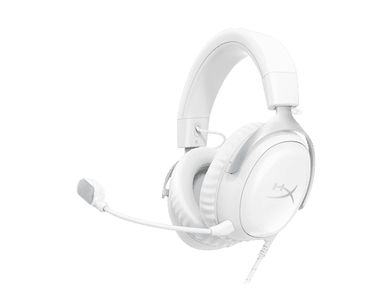 HyperX Cloud III - Gaming Headset (White) (BS7C1AA) - ร้านค้า HP