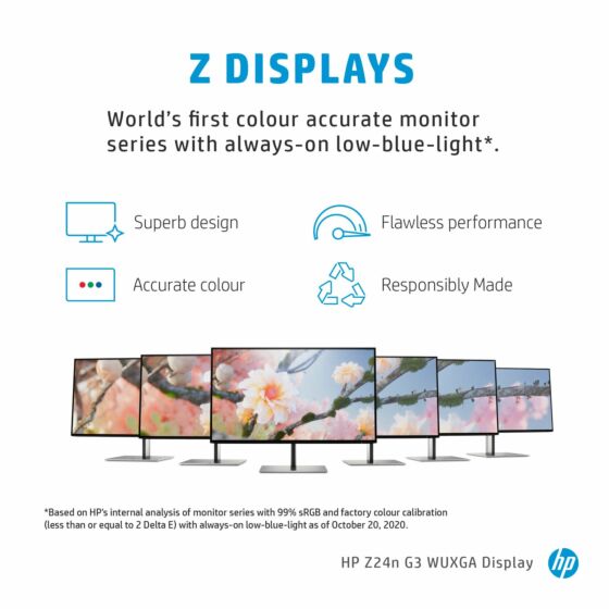 【未使用品】HP Z24n G3 24インチ　モニター モニター 【並品】hp Z24n G3 WUXGA Display 24インチ非光沢IPSパネル