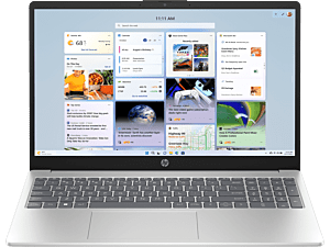 HP Laptop AI 15.6 inch 15-fd2062TU, Silver - 15.6" - Silver (BU5Z8PA)