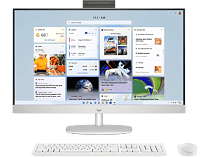 HP 27 inch All-in-One Desktop AI 27-cr2003d PC - 27" - White (BU6A3PA)