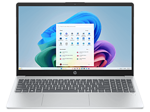 HP OmniBook 3 Laptop Next Gen AI 15-fn0076AU - 15.6" - Silver (CJ6C3PA)