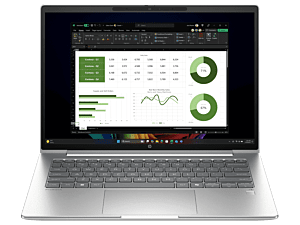 HP ProBook 4 G1q 14 inch Notebook Next Gen AI PC, Silver - 14" - Silver (CP3Z8PT)