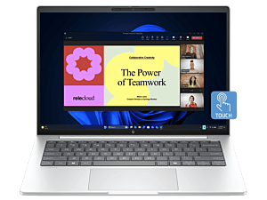 HP EliteBook 8 G1i 14 inch Notebook AI PC, Silver - 14" - Silver (BX1P8PT)