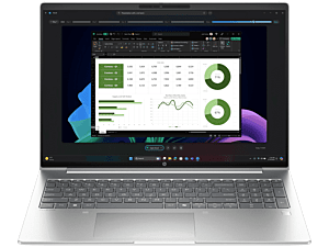 HP ProBook 4 16 inch G1i Notebook AI PC, Silver - 16" - Silver (BX8N9PT)