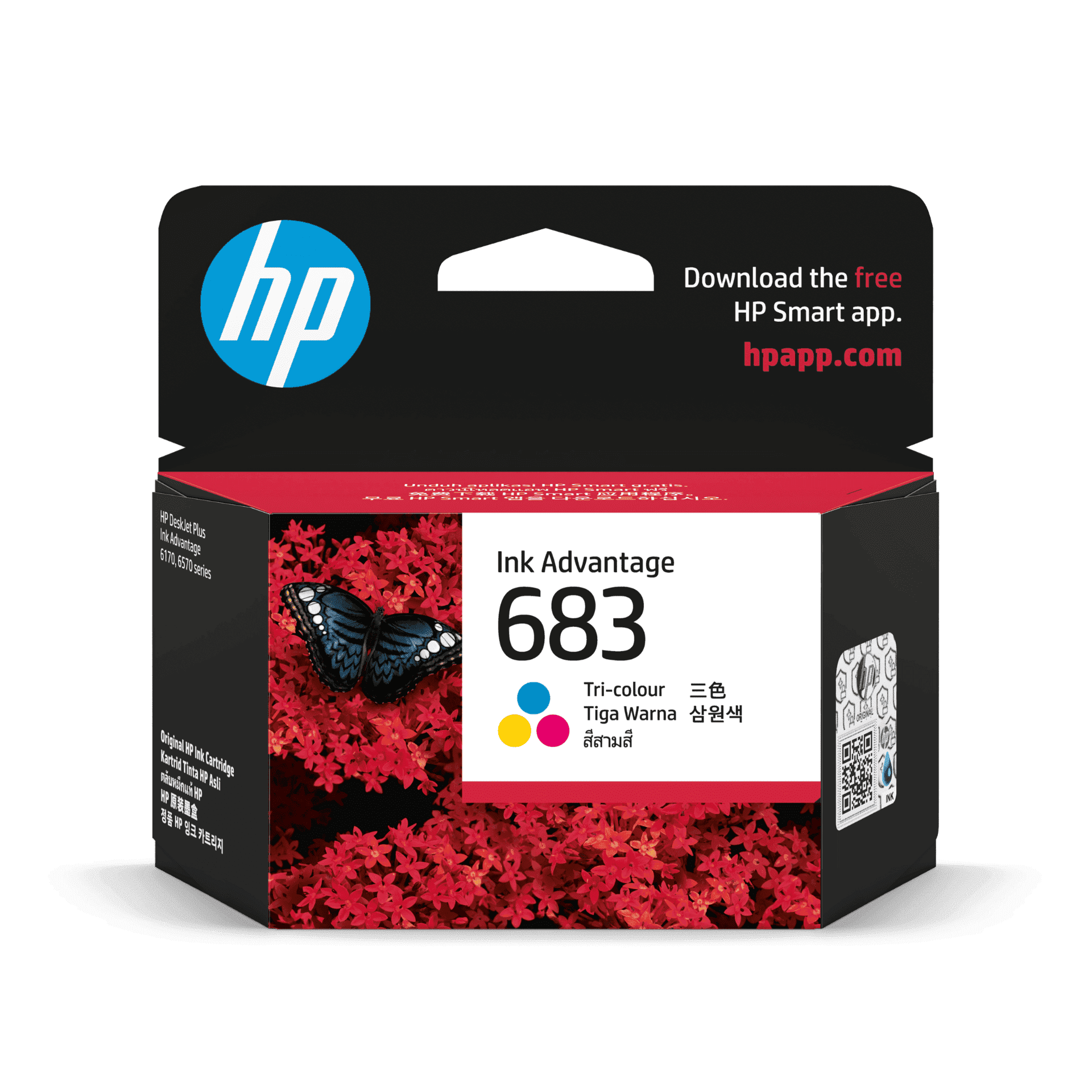 HP 683 Tri-color Original Ink Advantage Cartridge - (7FP38ZA