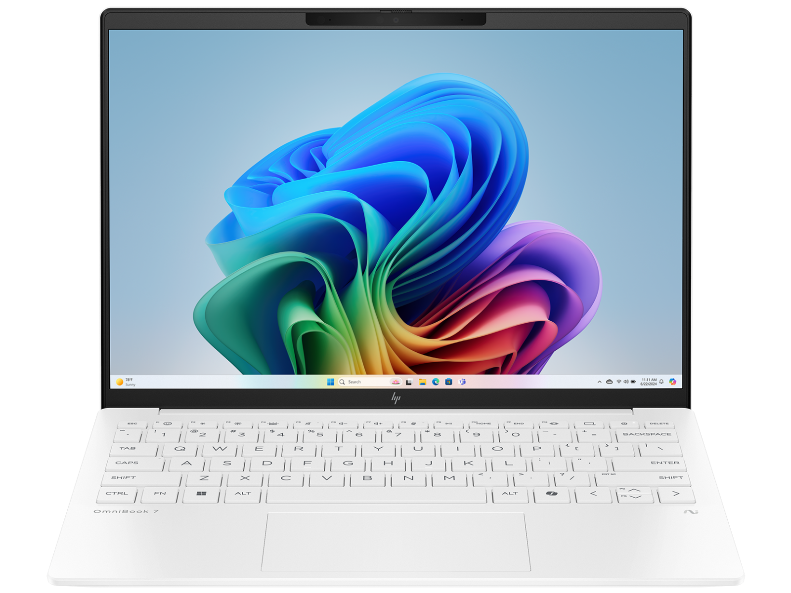 HP OmniBook 7 Aero 13.3 inch Next Gen AI 13-bg1075AU, White - 13.3