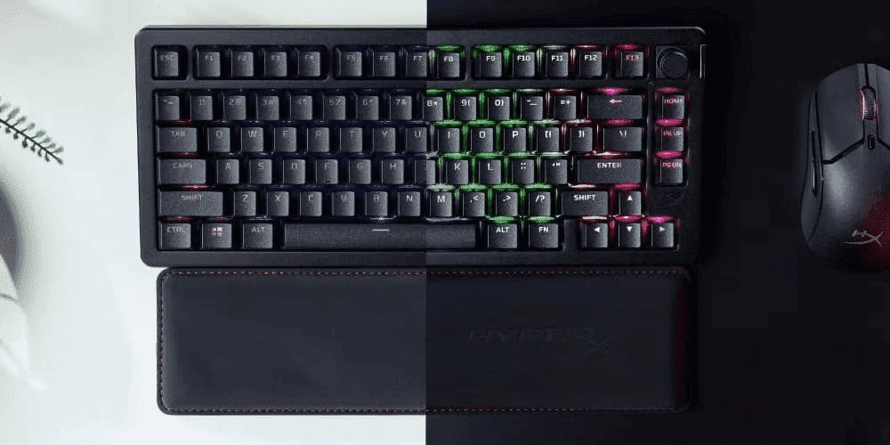 HyperX gaming mouse, keyboard, and headset for competitive FPS gaming